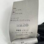 Dior Homme Black Color Stitch Tailored Jacket 44 — view 6