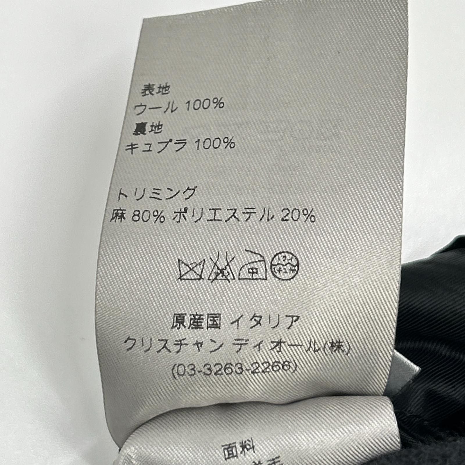 Dior Homme Black Color Stitch Tailored Jacket 44 — view 6