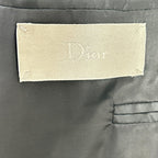 Dior Homme Black Color Stitch Tailored Jacket 44 — view 4