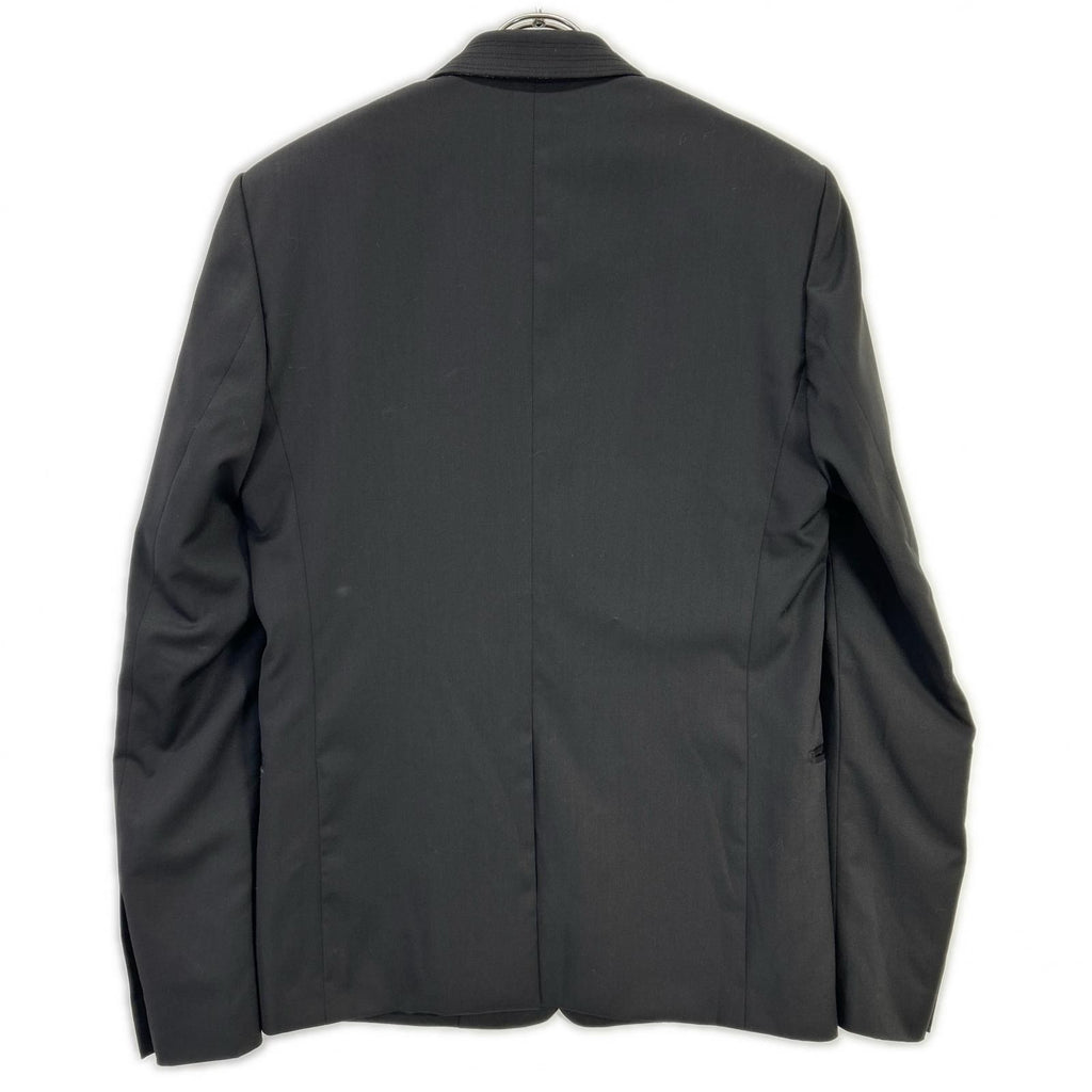 Dior Homme Black Color Stitch Tailored Jacket 44 — view 2