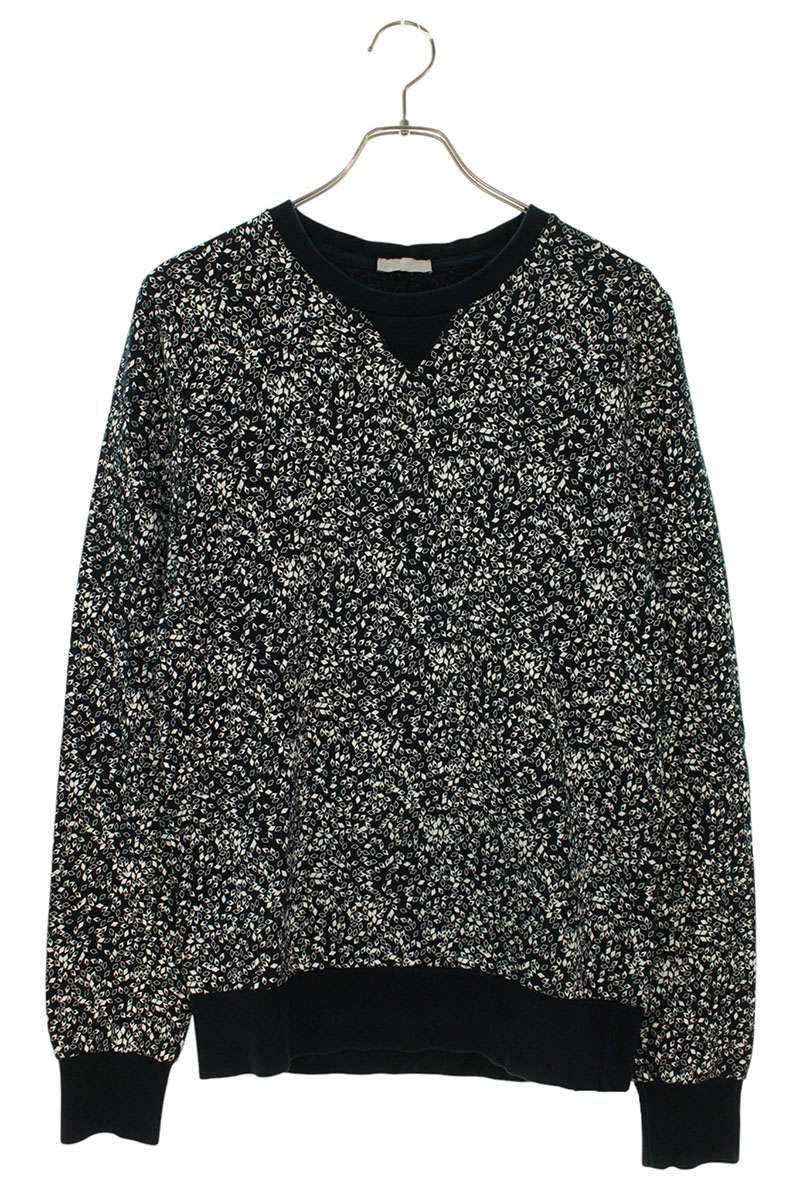 Dior Homme Diamond Allover Print Sweatshirt XS