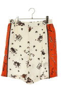 Fendi All Over Pattern Silk Shorts 48