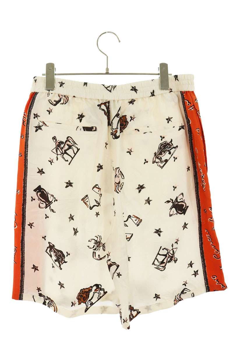 Fendi All Over Pattern Silk Shorts 48 — view 2