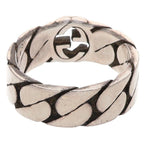 Gucci Interlocking G Ring Silver — view 2