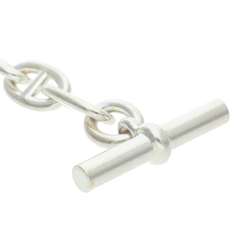 Hermes Chaine D'Ancre TGM Silver Bracelet — view 4
