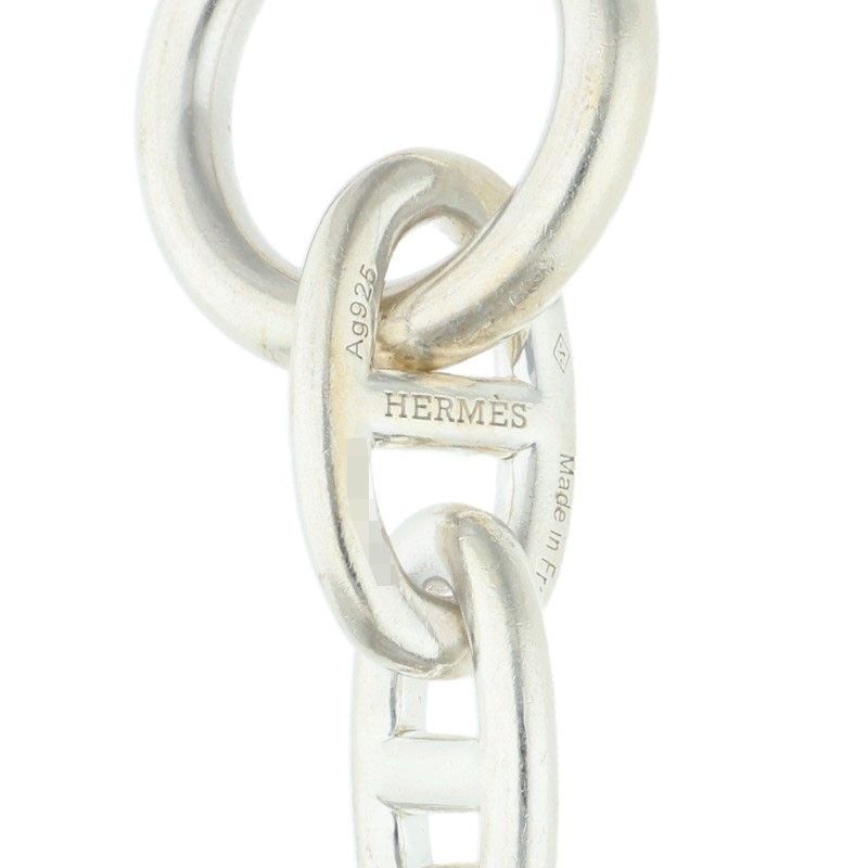 Hermes Chaine D'Ancre TGM Silver Bracelet — view 3
