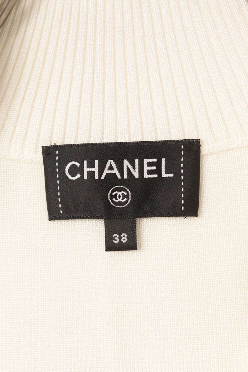 Chanel CC Logo Jacket with Patch 38 — view 3
