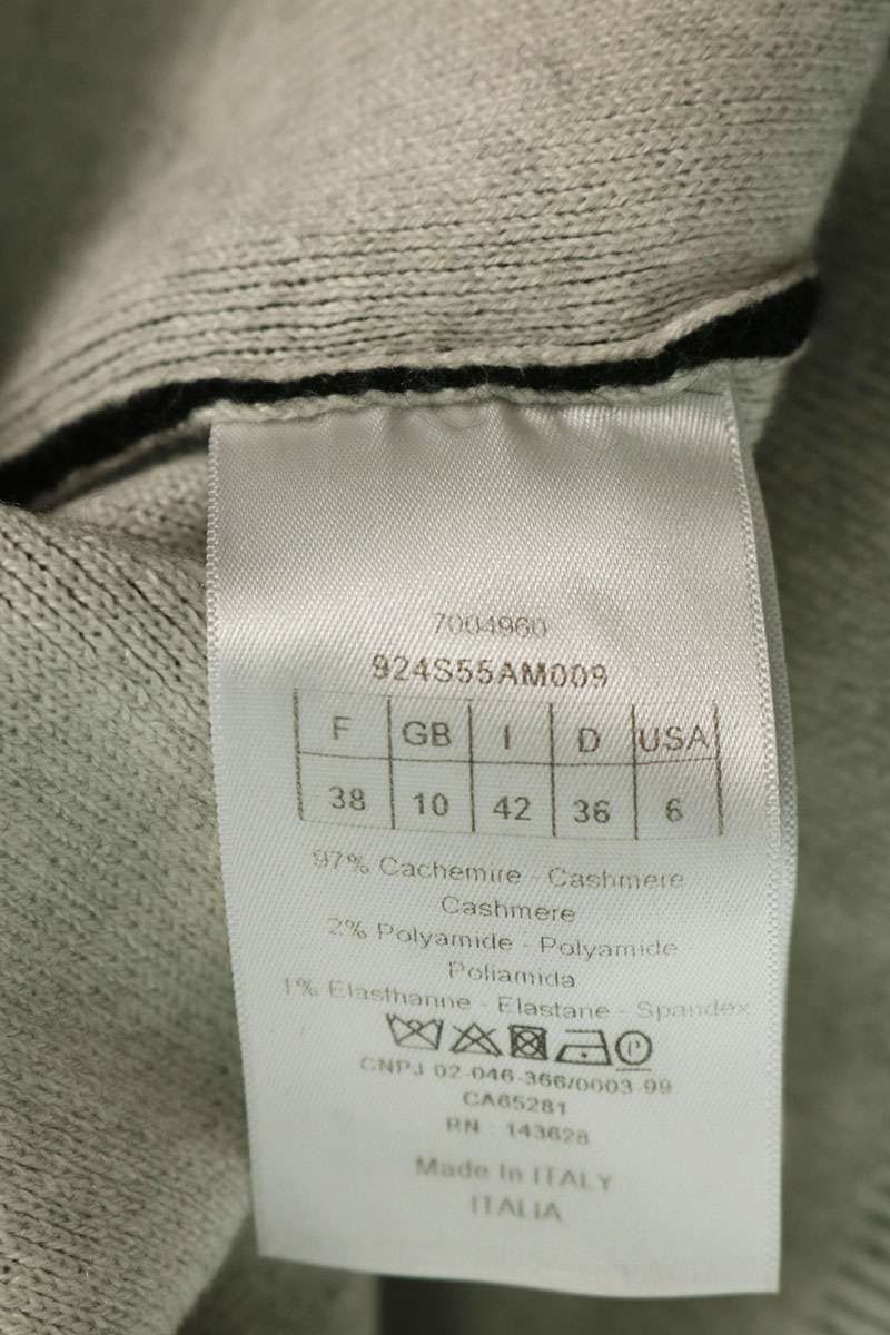 Dior J'adior 8 Cashmere Boxy Knit 38 Sweater — view 3