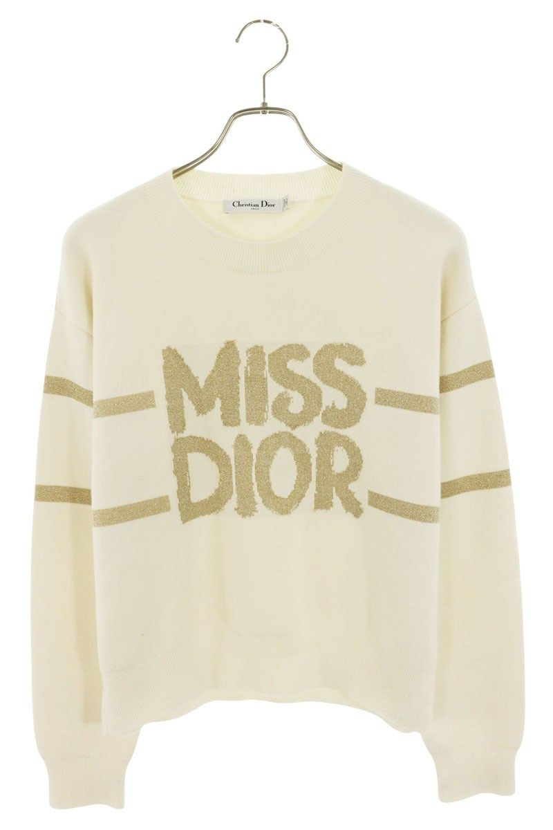 Dior Missdior Cashmere Blend Wool Knit 38 Sweater