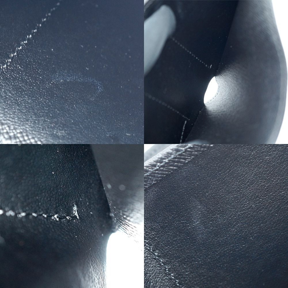 Louis Vuitton Portefeuille Florin Black Silver Wallet Card Case — view 8