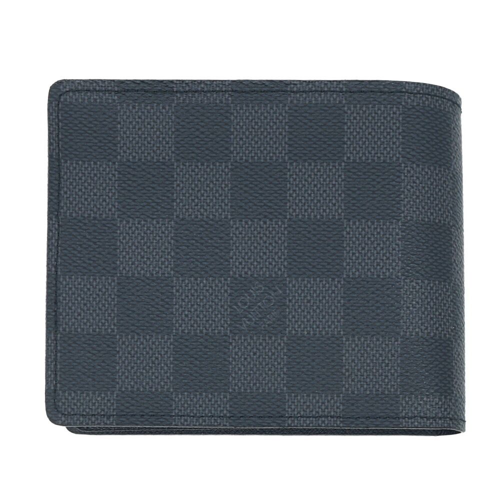 Louis Vuitton Portefeuille Florin Black Silver Wallet Card Case — view 2