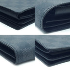 Louis Vuitton Portefeuille Florin Black Silver Wallet Card Case — view 5