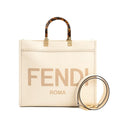 Fendi Tote Sunshine Ivory