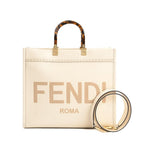 Fendi Tote Sunshine Ivory