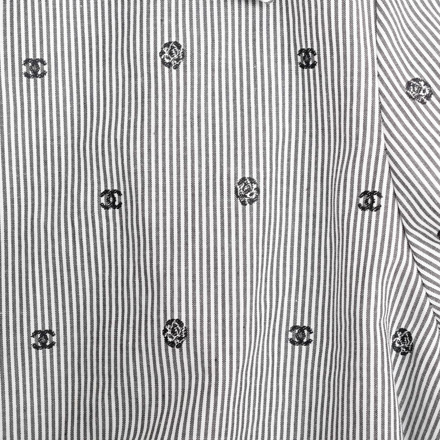 Chanel Top Blouse Gray — view 5