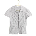 Chanel Top Blouse Gray