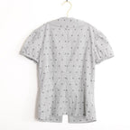 Chanel Top Blouse Gray — view 2