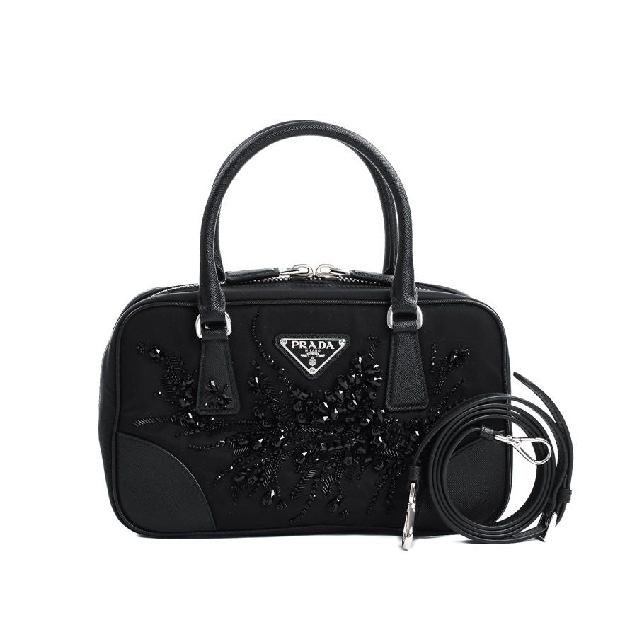 Prada Handbag 2-Way Black