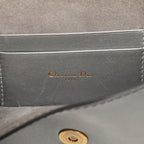Dior J'adior Crossbody Chain Shoulder Bag Silver Gold Leather Plated
