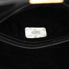 Chanel Quilted CC Logo Crossbody Shoulder Bag Black Caviar Leather