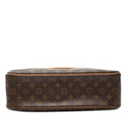 Louis Vuitton Monogram City GM Shoulder Bag Brown Leather