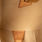 Louis Vuitton Monogram City GM Shoulder Bag Brown Leather