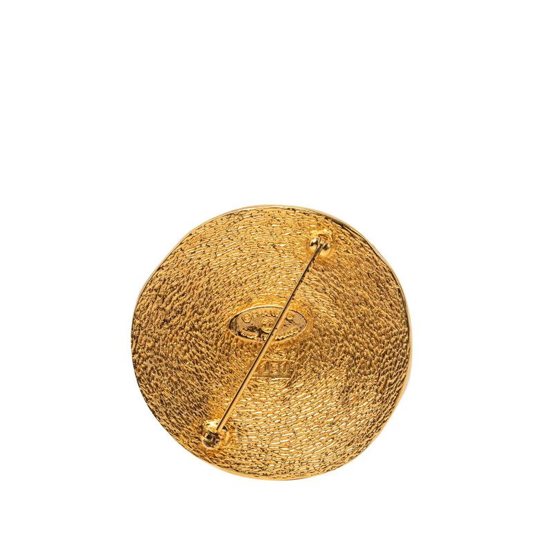 Chanel 31 Rue Cambon Vintage Brooch Gold Plated