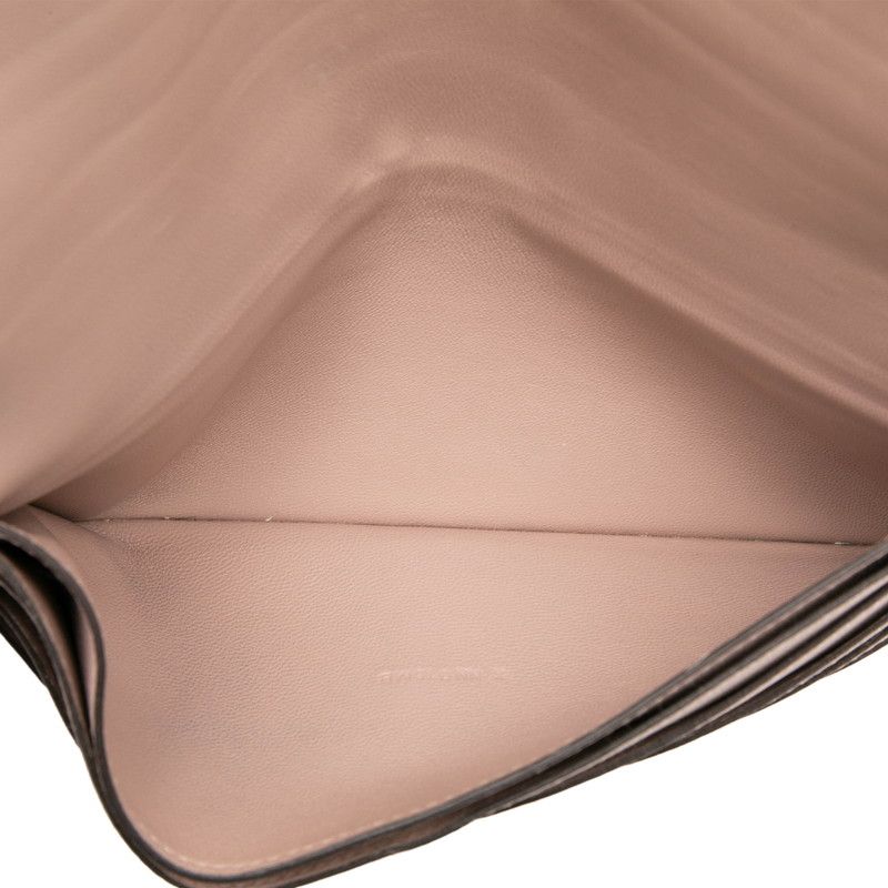 Hermes Dogon Wallet Pink Silver Color