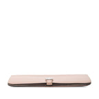 Hermes Dogon Wallet Pink Silver Color