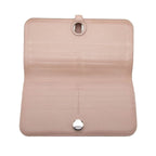 Hermes Dogon Wallet Pink Silver Color