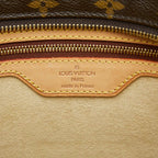 Louis Vuitton Monogram Luco Tote Shoulder Bag Brown Leather