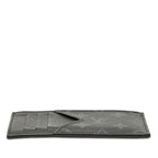 Louis Vuitton Monogram Eclipse Coin Card Holder Case Noir Black Leather