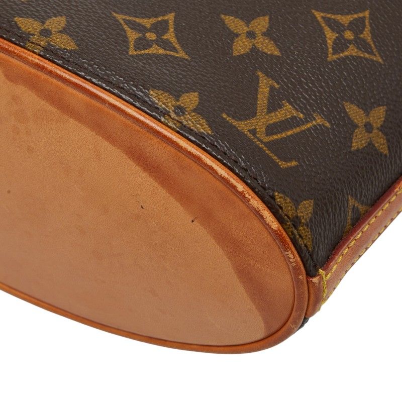 Louis Vuitton Monogram Drew Crossbody Shoulder Bag Brown Leather