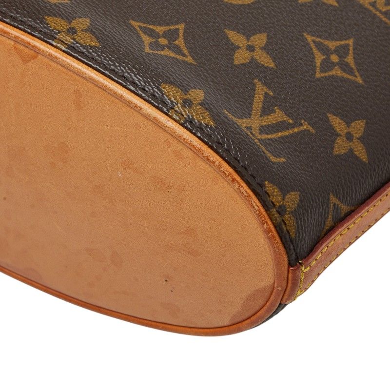Louis Vuitton Monogram Drew Crossbody Shoulder Bag Brown Leather