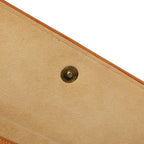 Louis Vuitton Monogram Pochette Twin GM Crossbody Shoulder Bag Brown Leather