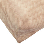 Bottega Veneta Intreccio Illusion Tote Shoulder Bag Pink Nylon Leather