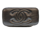 Chanel Black Lamb Gold Top Handle 2-Way — view 3