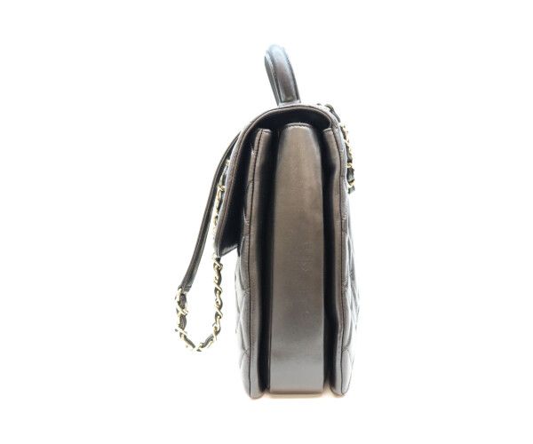 Chanel Lamb Gold Trendy CC Maxi 2-Way Shoulder — view 2