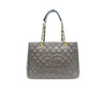 Chanel Black Caviar Gold Grand Shopping Tote GST