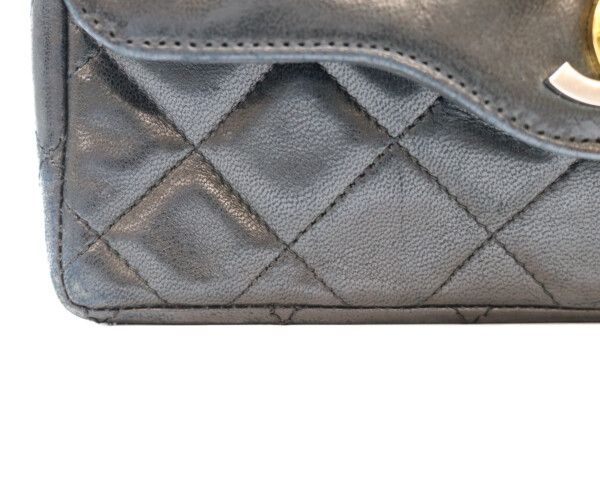 Chanel Black Lamb Limited Edition Single Flap Quilted 19 Shoulder — view 8