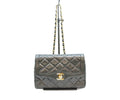 Chanel Black Lamb Limited Edition Single Flap Quilted 19 Shoulder