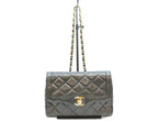 Chanel Black Lamb Limited Edition Single Flap Quilted 19 Shoulder