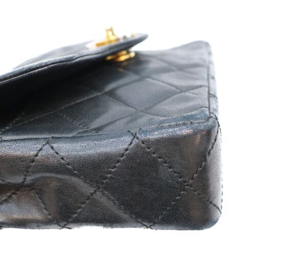 Chanel Black Lamb Limited Edition Single Flap Quilted 19 Shoulder — view 9