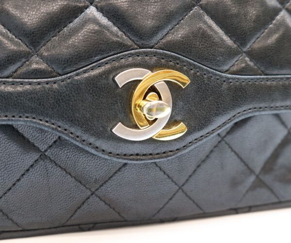 Chanel Black Lamb Limited Edition Single Flap Quilted 19 Shoulder — view 6