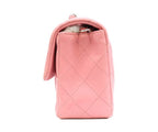 Chanel Pink Lamb Silver Mini Quilted 20 Shoulder — view 2