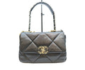 Chanel Black Lamb 19 Small Shoulder