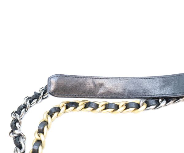 Chanel Black Lamb 19 Small Shoulder — view 9