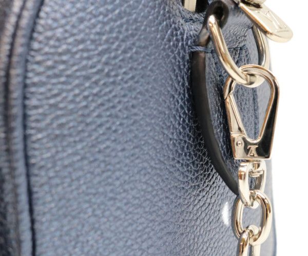 Louis Vuitton Empreinte Metallic Blue Speedy Bandouliere 20 Boston — view 8