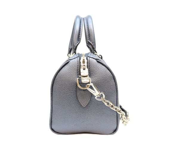 Louis Vuitton Empreinte Metallic Blue Speedy Bandouliere 20 Boston — view 2