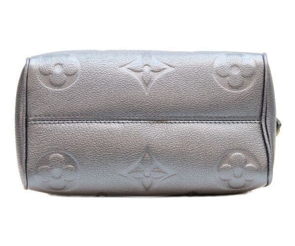 Louis Vuitton Empreinte Metallic Blue Speedy Bandouliere 20 Boston — view 5